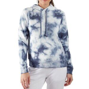 90 Degree By Reflex Blue Tie-Dye Hoodie